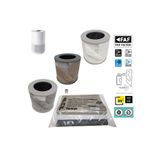 FAF FİLTRE 3'lü Koruyucu Alerji Paketi, Xiaomi Hava Temizleyici 4 Kompakt Filtre ile Uyumlu Ön Filtre,