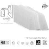 Faf Fresh Air Filter 10 Pcs Electrostatic Dust Trap Pre-filter For Bosh Purifier Serisi Hava Temizleyici Filtre Üstü Elektrostatik Toz Tutucu Koruyucu ( 2000)