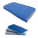 Faf Fresh Air Filter Akvaryum Temizlik Filtresi Mavi Beyaz Elyaf Çift Katmanlı Biyolojik Arıtma Filtre Paketi (20 x 100 x 2 cm 2 Adet)