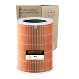 Faf Fresh Air Filter Model Pro - FAF/True Hepa 14 Filtre Xiaomi Mi Purifier PRO Model: AC-M3-CA İle Uyumlu Özel Seri High Efficiency Filtre Turuncu Ölçü: Ø20xH29 cm