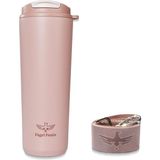 Fagel Fenix 710 ml Triple Sip Dune Rose Çift Katmanlı Paslanmaz Çelik Termos Matara