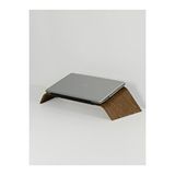 Fagus Wood Doğal Ağaç Laptop Masa Standı Ve Yükseltici Notebook Tutucu (ceviz)