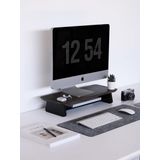 Fagus Wood Küçük Monitör Standı (Ceviz)