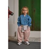Fahhar Kids Denim Kimono Ceket Açık Mavi - 6 - 7 Yaş