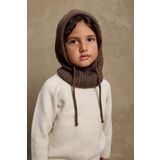 Fahhar Kids İpli Çocuk Kar Beresi Kahve