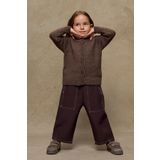 Fahhar Kids Triko Hırka Kahverengi