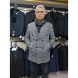 Fahrettin Moda 155 Kırçıllı Kaşe Kaban - Renkli - Standart