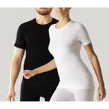 Fai 1005 Kısa Kollu Sıfır Yaka Siyah Unisex Termal Fanila