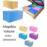 faial 10 Adet Mega Yorgan Hurcu 100X50X40Cm Büyük Boy Hurç Eşya Taşıma