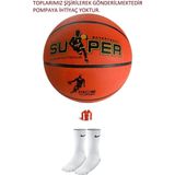 Faial Basketbol Topu 7 Numara Iç Dış Mekan Turuncu Basketbol Topu ( Hediyeli )