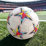 Faial Şampiyonlar Ligi Kabartmalı Yüzey Futbol Topu Sert Zemin Halı Saha Futbol Topu - Renkli