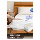 Faiend Micro Fitted Full Kenar Sıvı Su Geçirmez Bebek Çocuk Alez Yatak Koruyucu Alez