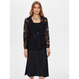Faik Sönmez Dantel Blazer Ceket S26CKT046 - XL - Siyah