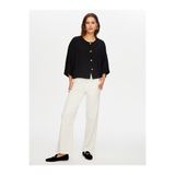 Faik Sönmez Gold Düğme Detaylı Dökümlü Rayon Bluz W26BLZ006