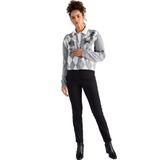 Faik Sönmez Slim Fit Büyük Beden Dar Paça Siyah Kadın Klasik Pantolon B000052 54