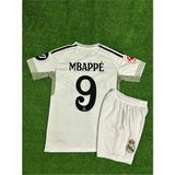 Fair City Real Madridd 2025-26 Yeni Sezon Kylian Mbappe Iç Saha Çocuk Forması - 6 - 7 Yaş - Beyaz