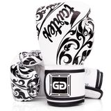 Fairtex GLORY Antrenman Eldiveni - Birinci Sınıf Deri MMA ve Boks Eldiveni |Tayland'da El Yapımı - Darbe Emici Köpük Dolgu | Velcro Kapatma | Kickboks, İsabet ve Yarışma için İdeal