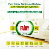 Fairy 100'LÜ Yüzey Temizlik Havlusu - Limon Yağı