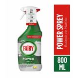 Fairy 3 ü 1 Arada Bulaşık ve Mutfak 800 ml Power Sprey