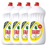 Fairy 4x1350 ml (5400 ml) Sıvı Bulaşık Deterjanı Limon Avantaj Paketi