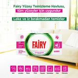 Fairy 50'li Mop Uyumlu Yer Temizlik Havlusu - Lilyum Çiçeği - 100