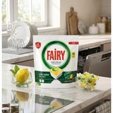 Fairy Bulaşık Deterjanı Hepsi Bir Arada Limon Kokulu 36 Kapsül