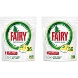 Fairy Bulaşık Makinesi Deterjanı Hepsi Bir Arada 36'lı 2 Paket 72 Kullanım