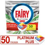 Fairy Bulaşık Makinesi Deterjanı Platinum Plus Tablet 50'li