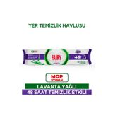 Fairy Çok Amaçlı Mop Uyumlu Yer Temizlik Havlusu 50 Yaprak | Lavanta Yağlı