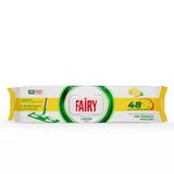 Fairy Çok Amaçlı Mop Uyumlu Yer Temizlik Havlusu 50 Yaprak | Limon Yağlı | Beyaz Sirke Karbonat | 48 Saat Temizlik Etkili | İz Bırakmayan Form�
