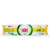 Fairy Çok Amaçlı Mop Uyumlu Yer Temizlik Havlusu 50 Yaprak | Limon Yağlı | Beyaz Sirke Karbonat | 48 Saat Temizlik Etkili | İz Bırakmayan Formül