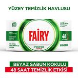 Fairy Çok Amaçlı Yüzey Temizlik Havlusu 100 Yaprak | Beyaz Sabun | Beyaz Sirke & Karbonat