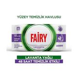 Fairy Çok Amaçlı Yüzey Temizlik Havlusu 100 Yaprak | Lavanta Yağlı | Beyaz Sirke & Karbonat | 48 Saat Temizlik Etkili | İz Bırakmayan Formül