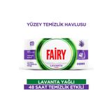 Fairy Çok Amaçlı Yüzey Temizlik Havlusu 100 Yaprak | Lavanta Yağlı | Beyaz Sirke & Karbonat