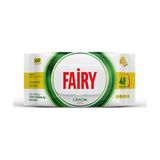 Fairy Çok Amaçlı Yüzey Temizlik Havlusu 100 Yaprak | Limon Yağlı | Beyaz Sirke & Karbonat | 48