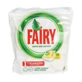 Fairy Hepsi Bir Arada 70’li Tablet x 3 Aloe Vera Kokusuyla 500 ml Etkili Bulaşık Deterjanı