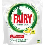 Fairy Hepsi Bir Arada 90 Kapsül Bulaşık Makinesi Tableti