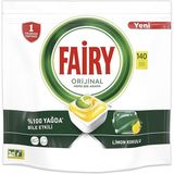Fairy Hepsi Bir Arada Bulaşık Makinesi Deterjanı Kapsülü/tableti 70 Yıkama Limon Kokulu - 140