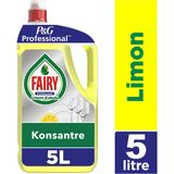Fairy Limon Kokulu Bulaşık Deterjanı 5 lt Yoğun Etkili Konsantre Temizlik Ürünü