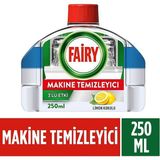 Fairy Limon Kokulu Bulaşık Makinesi Temizleyici 250 ml Sıvı Derinlemesine Temizlik Özelliği
