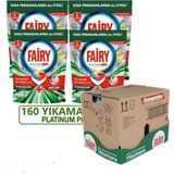 Fairy Mega Ekonomi 160 Yıkama Platinum Plus Tablet Elektrikten Tasarruf Özelliği ile - Tablet sayısı