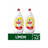 Fairy Orijinal Sıvı Bulaşık Deterjanı 1350 ml Limon Kokulu x2 Adet