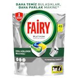 FAIRY Platinum Bulaşık Makinesi Deterjanı Kapsülü/Tableti 49 Yıkama
