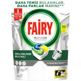 Fairy Platinum Bulaşık Makinesi Deterjanı Kapsülü/tableti 50 Yıkama