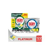 Fairy Platinum Bulaşık Makinesi Kapsülü 50’li + 72’li (122’li)