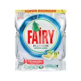 Fairy Platinum Bulaşık Makinesi Tableti 72'li - Güçlü Temizlik 3'li Ekonomik Paket - 3 Adet