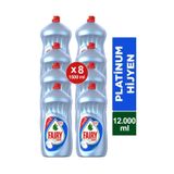 Fairy Platinum Hijyen 12.000 ml ( 1500 X 8 ) Sıvı Bulaşık Deterjanı Fırsat Paketi