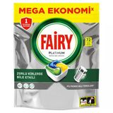 Fairy Platinum Limon Kokulu 72'Li 1.073 G (4'Li Paket)