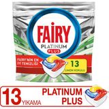 Fairy Platinum Plus Bulaşık Makinesi Deterjanı Tableti / Kapsülü 13 Yıkama