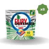 Fairy Platinum Plus Bulaşık Makinesi Tableti 40'lı - (6 Adet)